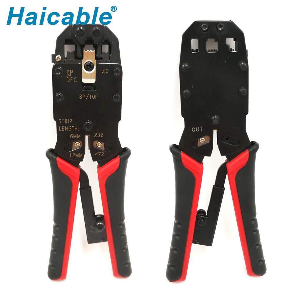 Инструменты для обжима, зачистки и резки RJ45, RJ12, RJ11 HT-200R