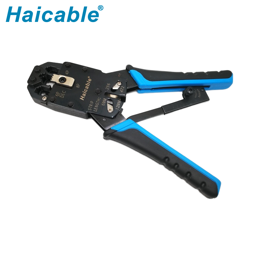 Инструменты для обжима, резки и зачистки RJ45, RJ12, RJ11 HT-2008R