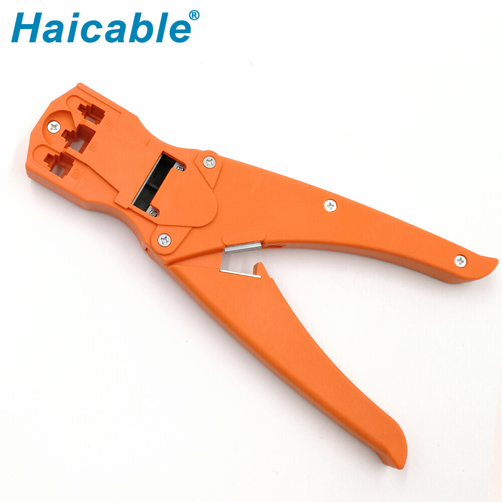 Инструменты для обжима, резки и зачистки RJ45, RJ12, RJ11 HT-468S