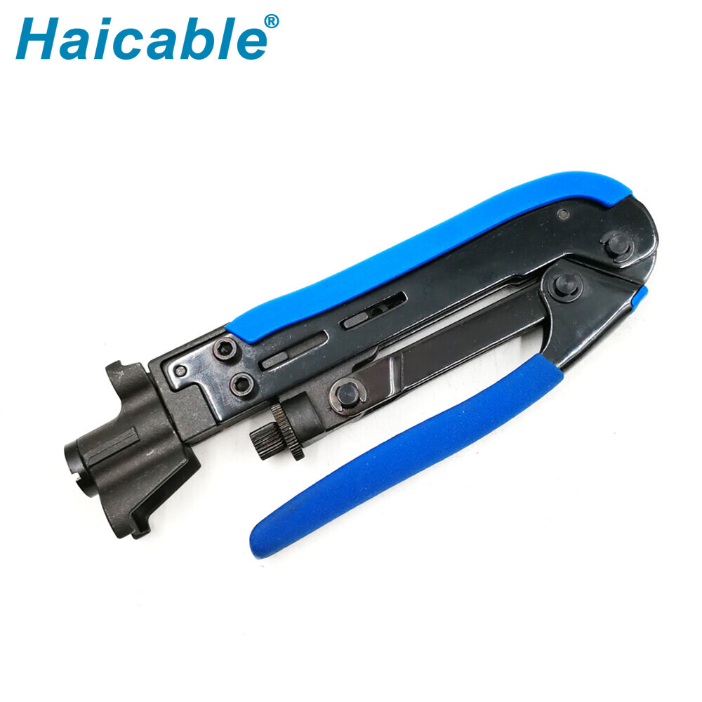 Инструменты для обжима коаксиальных кабелей RG59, RG6, RG11 типа F HT-H548A Инструменты для обжима коаксиальных кабелей RG59, RG6, RG11 типа F HT-H548A