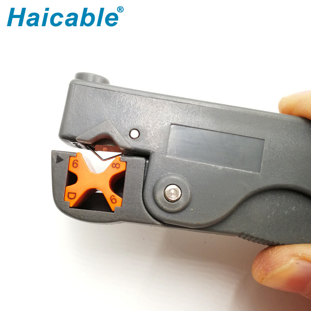 Коаксиальный кабельный стриппер HT-332 для кабелей RG-58/59/62/6/6QS/3C/4C/5C
