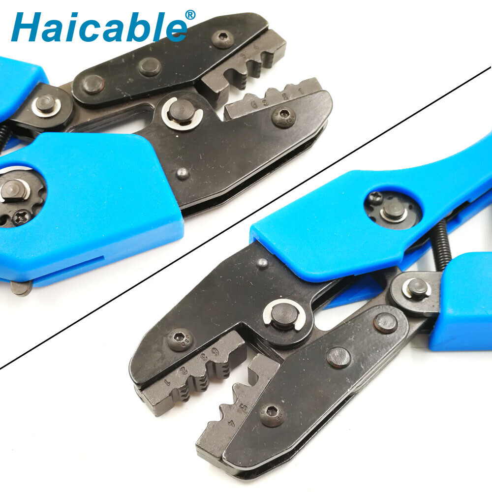 Инструмент для обжима наконечников кабеля и гильз AN-04WFL