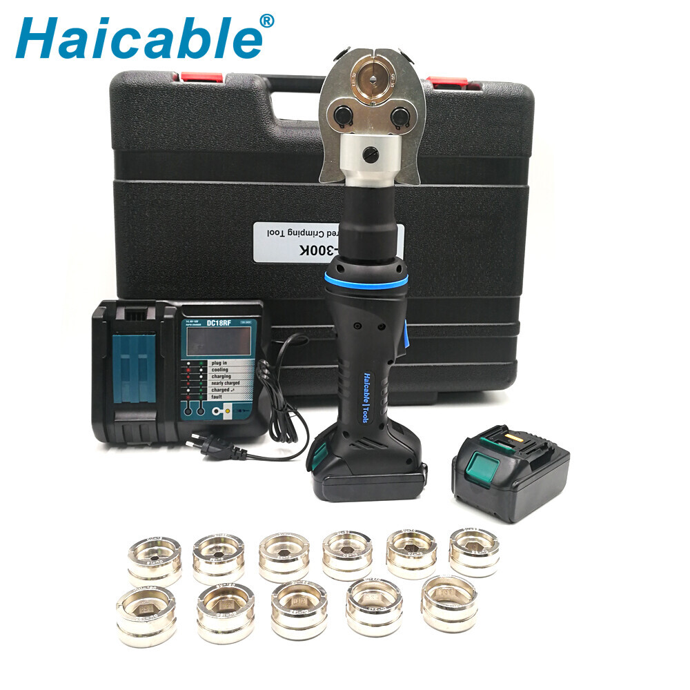 10-300 мм² Инструменты для обжима наконечников кабелей аккумуляторов BH-300