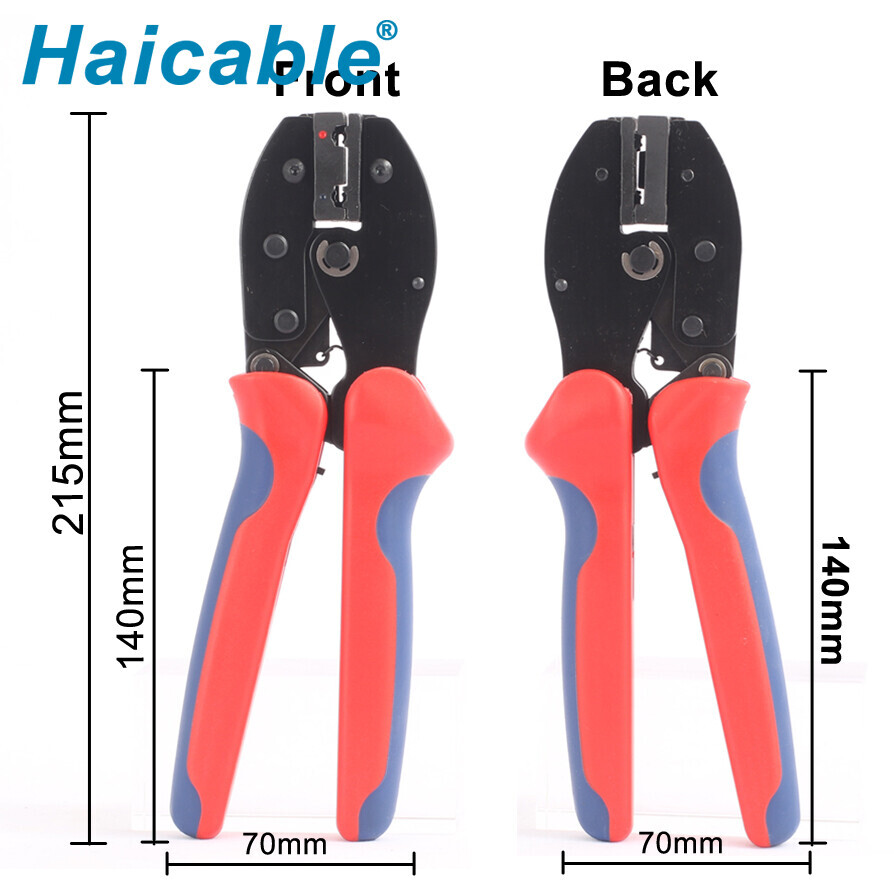 Инструмент для обжима изолированных флажковых наконечников под углом 90° LY-07FL