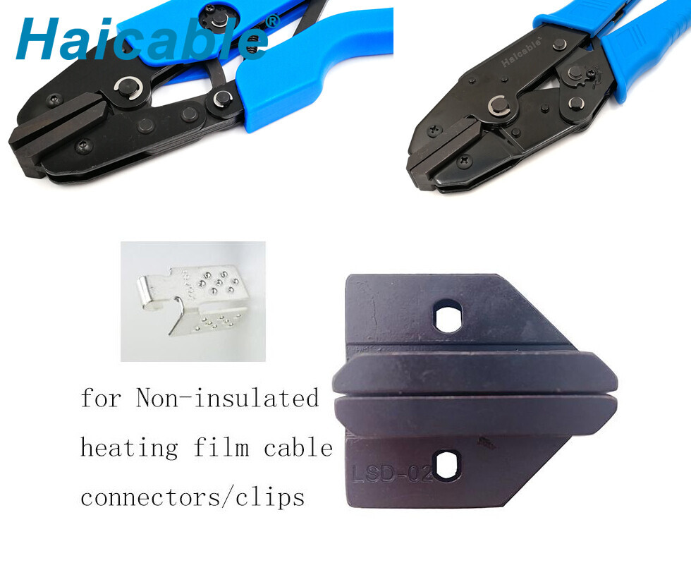 Инструменты для обжима разъемов для неизолированных нагревательных пленочных кабелей LX-02A