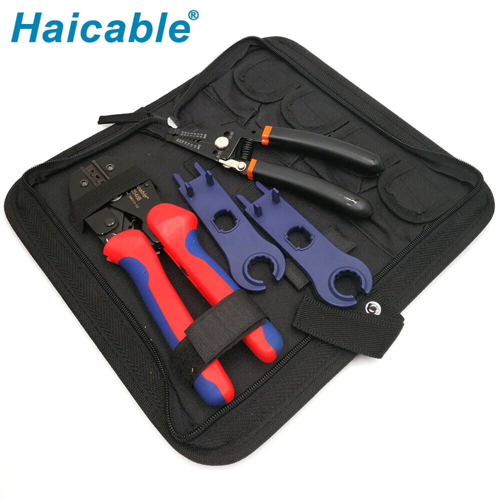 Наборы обжимных инструментов для солнечных батарей MC4 2.5 4 & 6mm² LY-2546BS