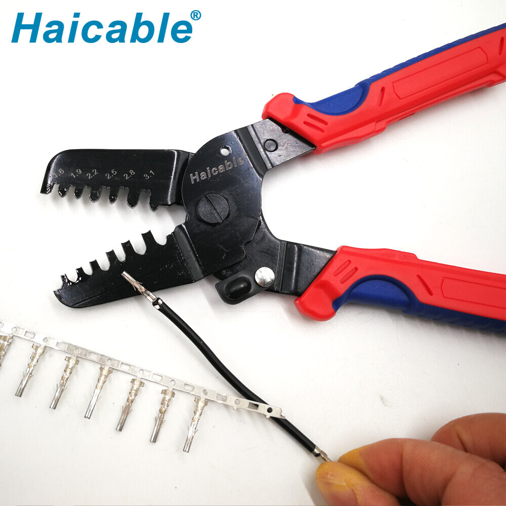 Миниатюрные клещи для обжима наконечников LX-12MB/LX-20MB 0.08-0.5mm2/0.21-3.31mm2