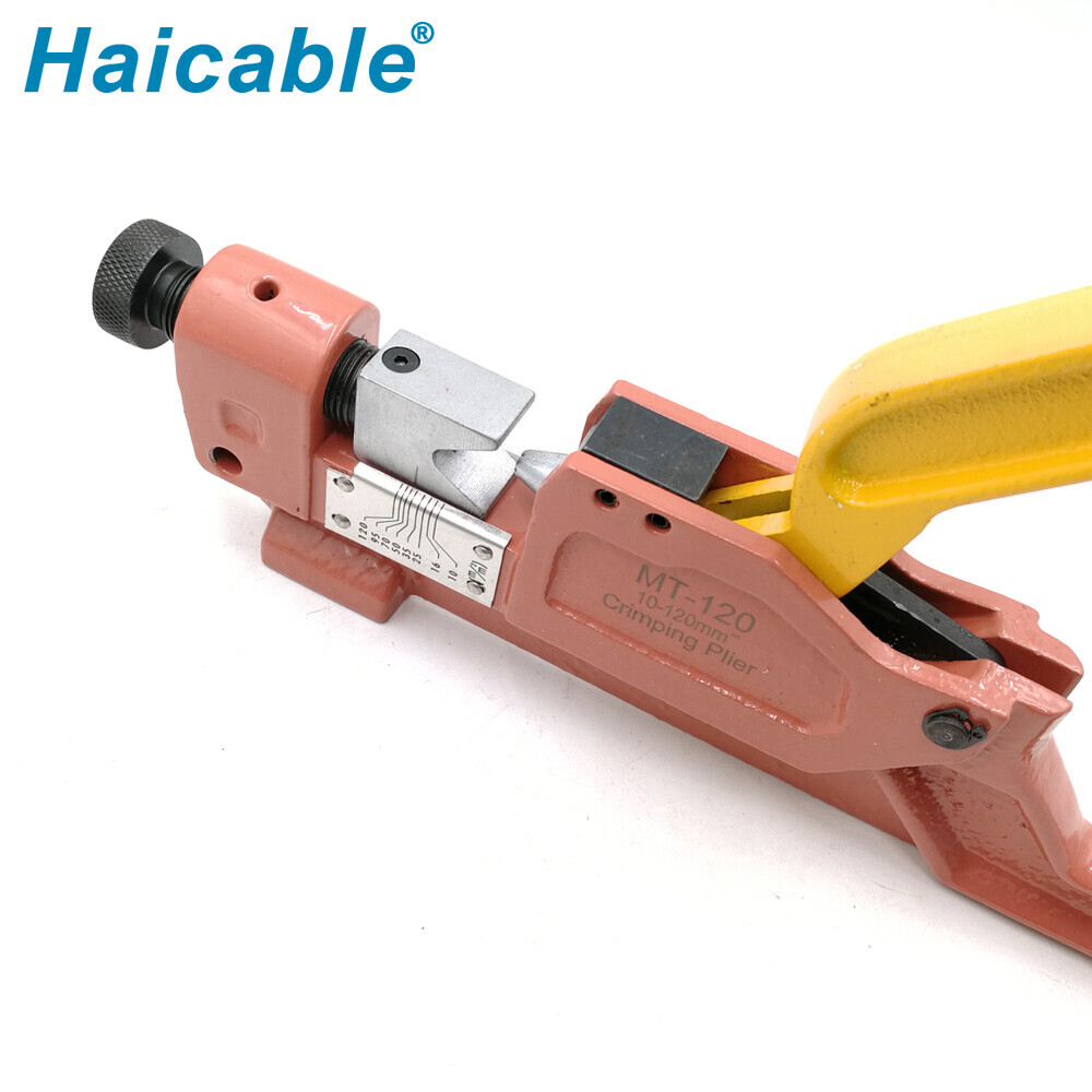 Трубчатые кабельные наконечники и обжимной инструмент KH-120