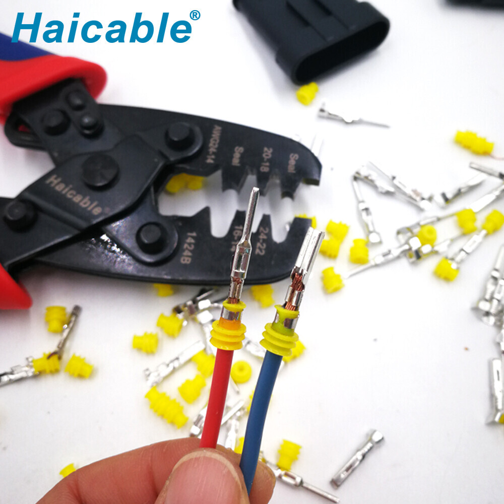 24-14AWG Обжимной инструмент для Weather-Pack LX-124B