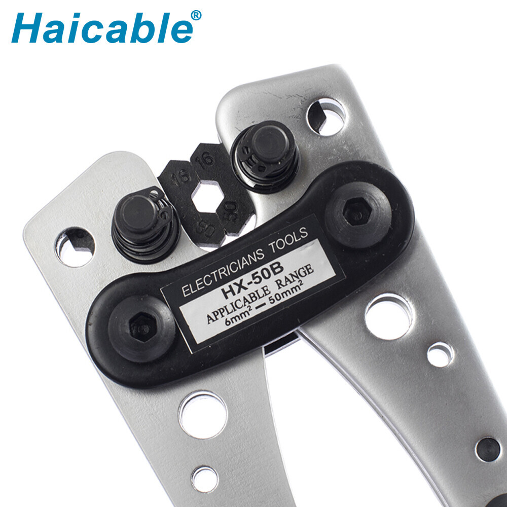 Неизолированные соединители и кабельные наконечники Обжимной инструмент HX-50B