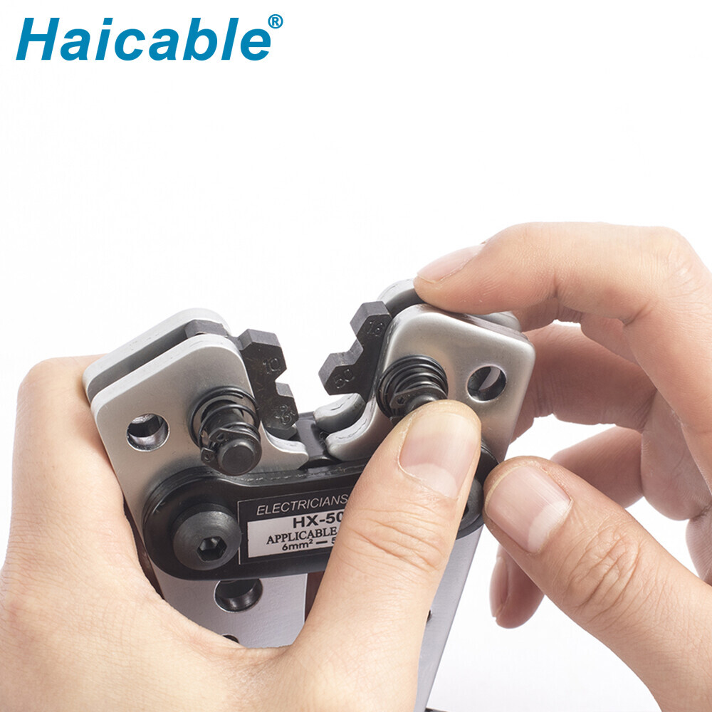 Неизолированные соединители и кабельные наконечники Обжимной инструмент HX-50B