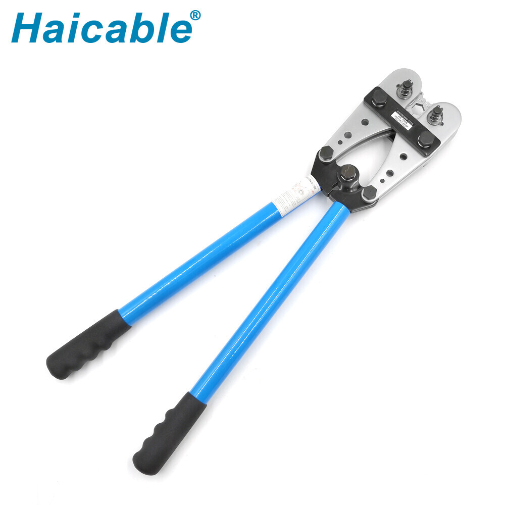 Инструмент для опрессовки неизолированных соединителей или кабельных наконечников HX-120B/150B/240B