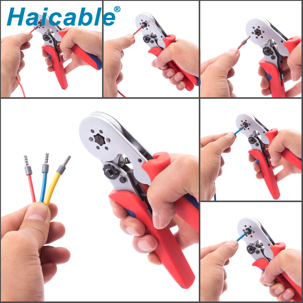 Инструменты для обжима концевых втулок и кабельных наконечников LXC8 6-6/6-6R