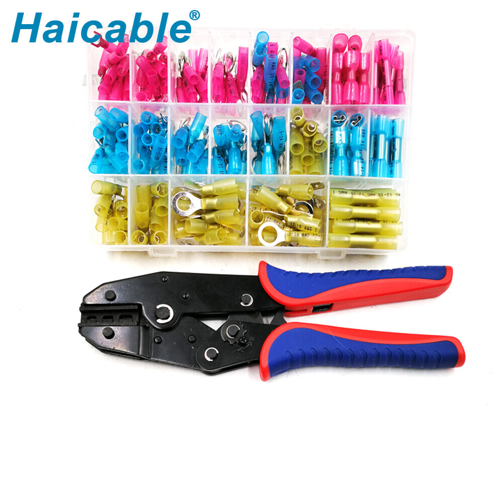 Наборы инструментов для обжима термоусадочных наконечников KIT-125