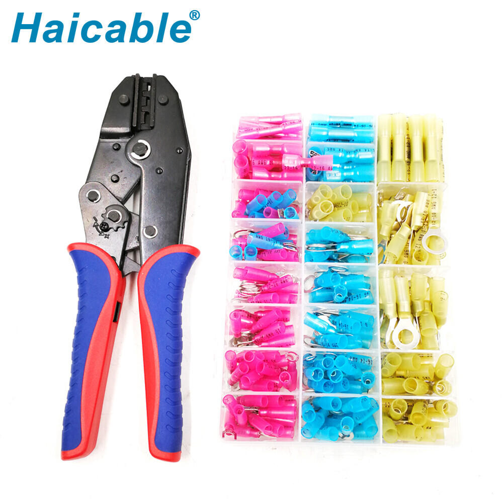 Наборы инструментов для обжима термоусадочных наконечников KIT-125