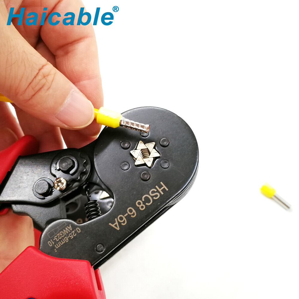 Инструменты для обжима наконечников проводов и гильз HSC8 6-6A