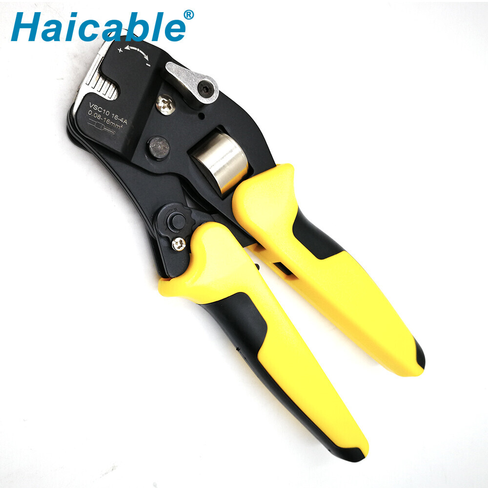 Инструмент для обжима наконечников кабеля и гильз VSC10 16-4A Инструмент для обжима наконечников кабеля и гильз VSC10 16-4A