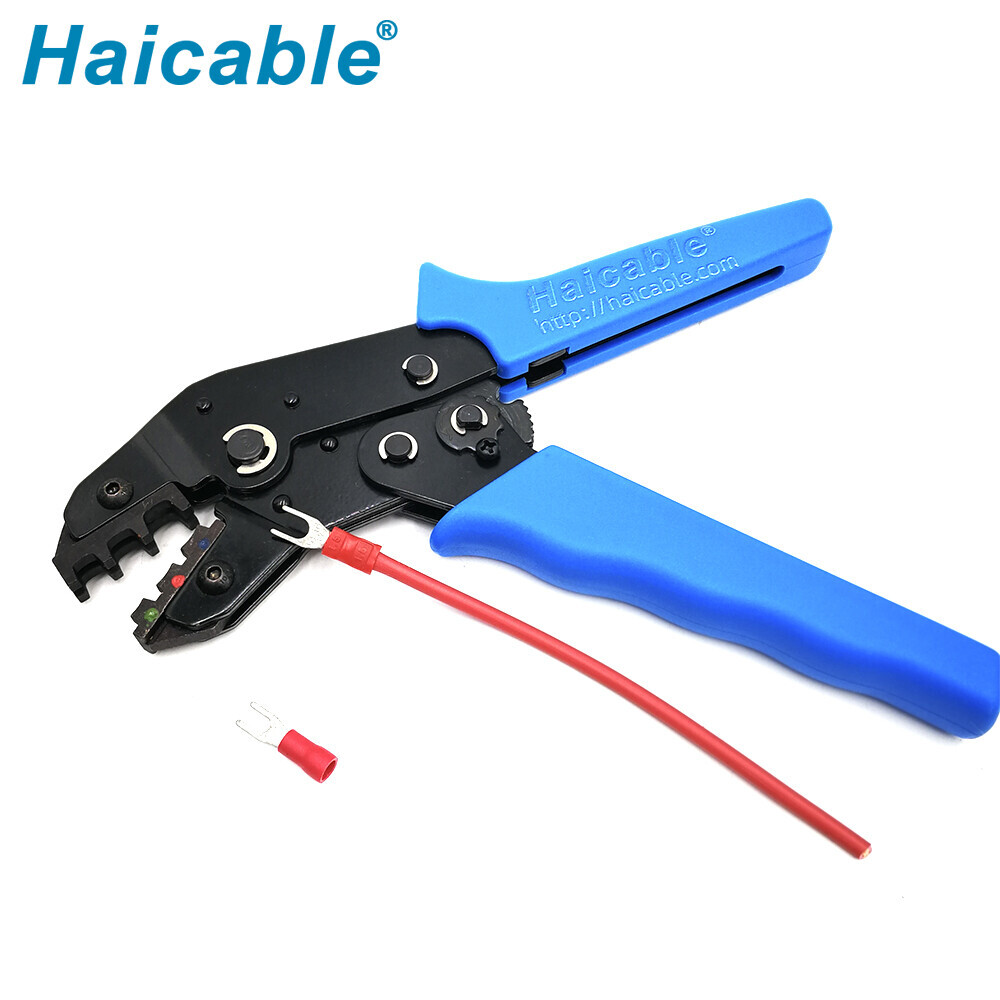 Изолированные клеммы и инструмент для обжима разъемов SN-02C