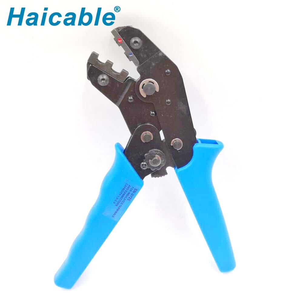 Изолированные клеммы и обжимной инструмент для разъемов SN-0725