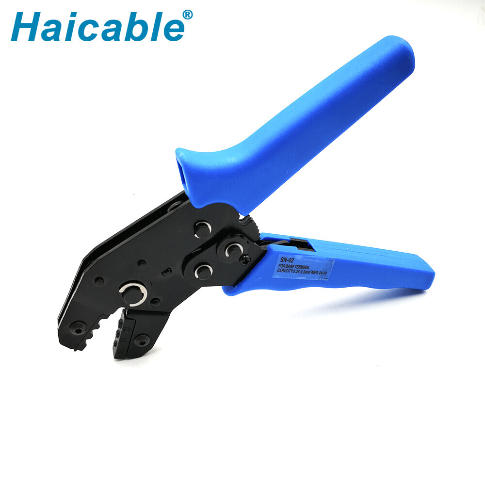 Неизолированные клеммы и инструменты для обжима разъемов SN-02