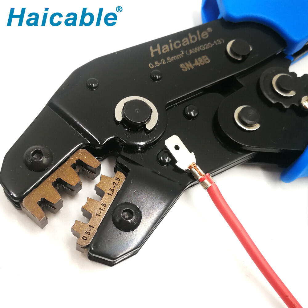 Неизолированные розетки и инструменты для обжима контактов SN-48B