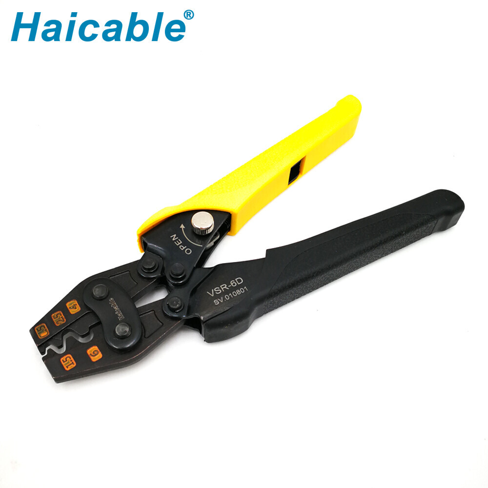 Пресс-клещи для неизолированных наконечников до 6 мм² VSC-6D