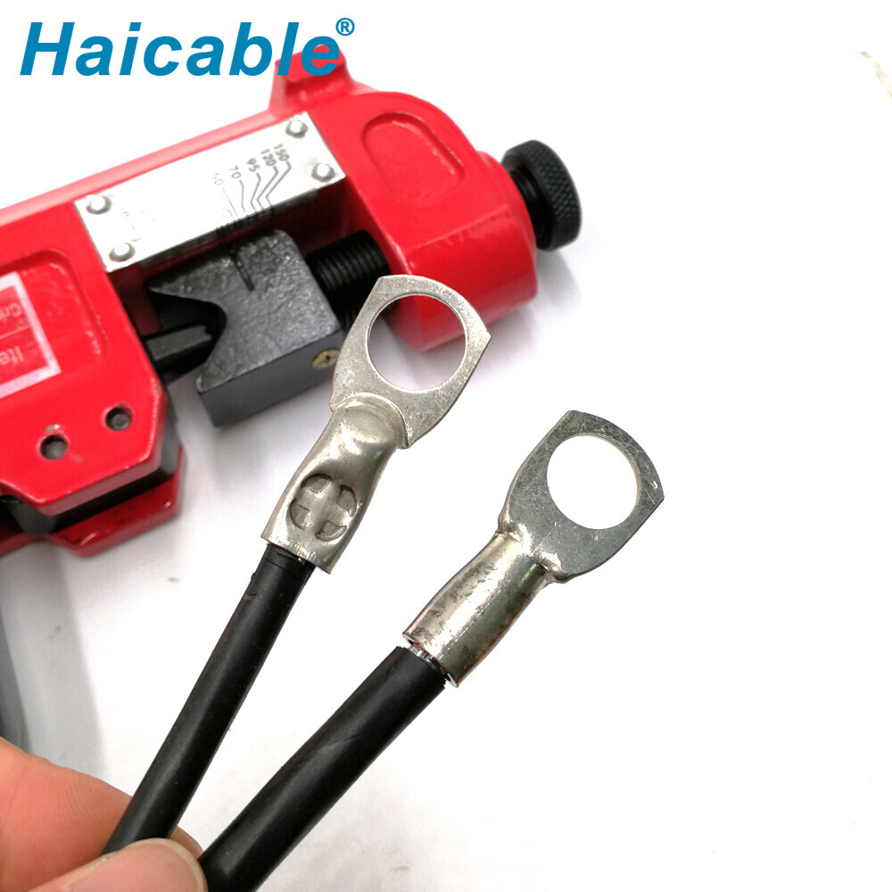 Трубчатые кабельные наконечники и обжимной инструмент KH-150/230