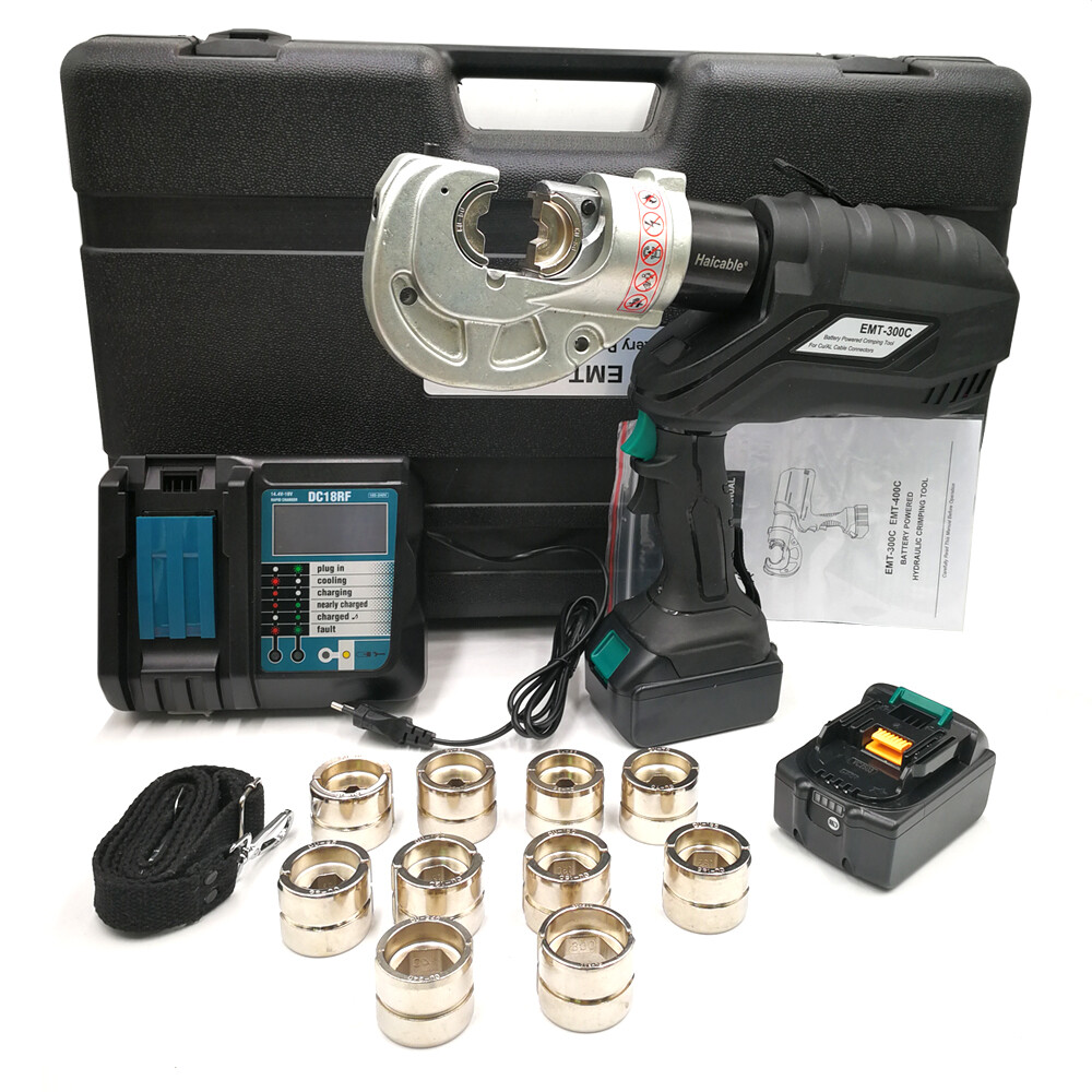 Аккумуляторный беспроводной обжимной инструмент 12T HCB-300