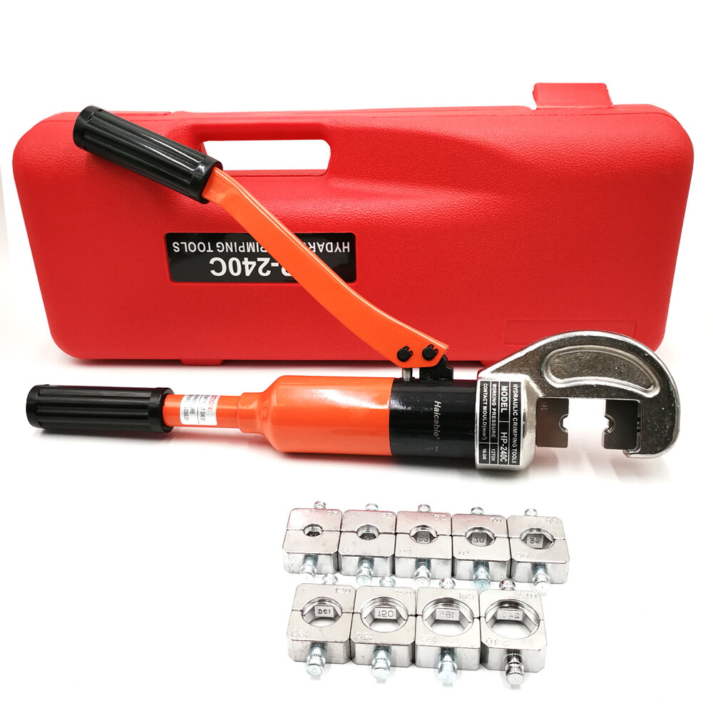 Гидравлический обжимной инструмент для кабельных соединителей 16-240мм² HP-240C