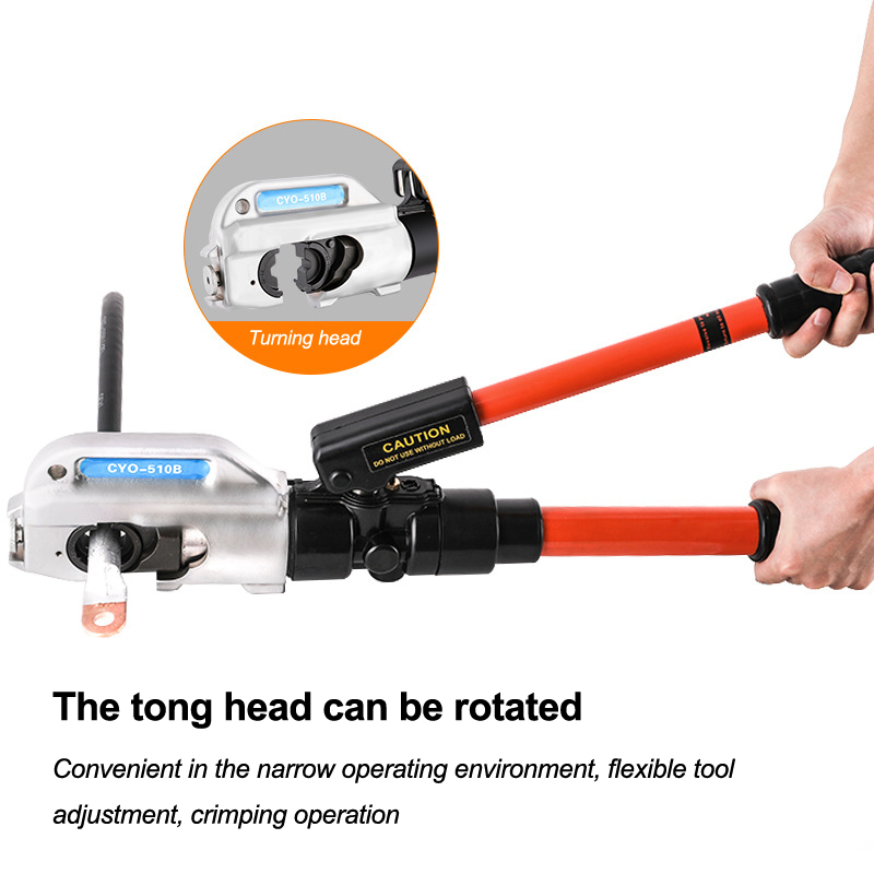 Гидравлический обжимной инструмент для кабельных соединителей 50-400мм² CYO-510B