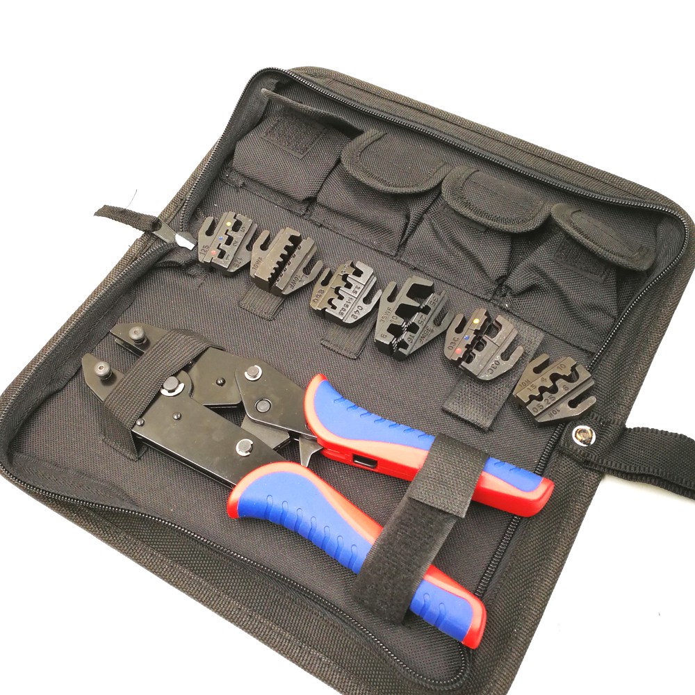 Набор обжимных инструментов KIT-03C со сменными матрицами