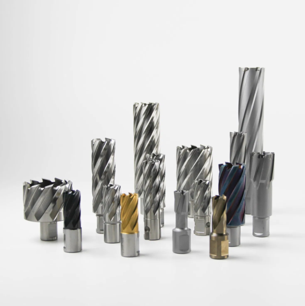 Fresa brocha anular de carril HSS