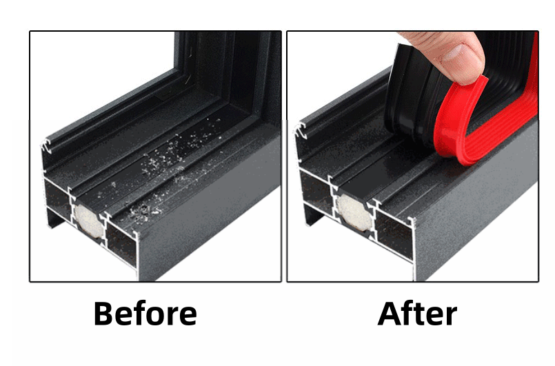 Listones de sellado para edificios