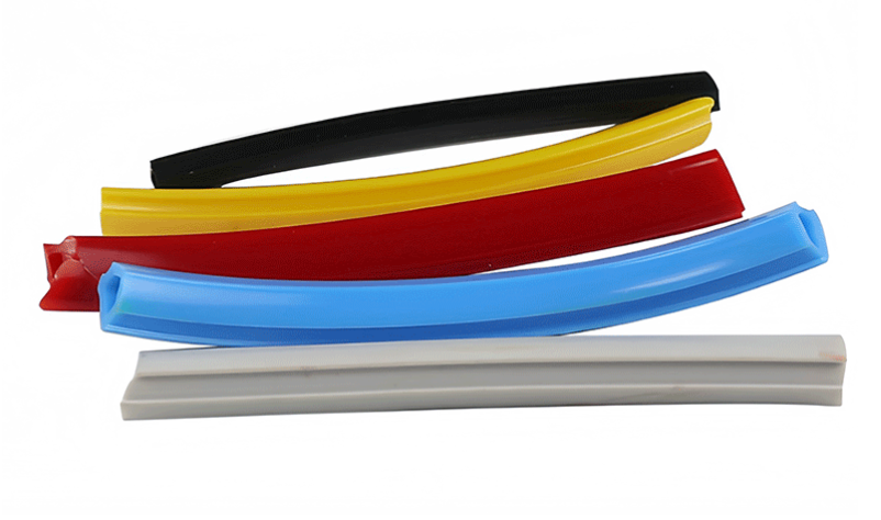 Listones de estanqueidad para puertas y ventanas de perfil de aluminio y plástico