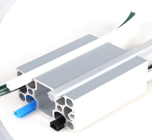 Listones de estanqueidad para puertas y ventanas de perfil de aluminio y plástico