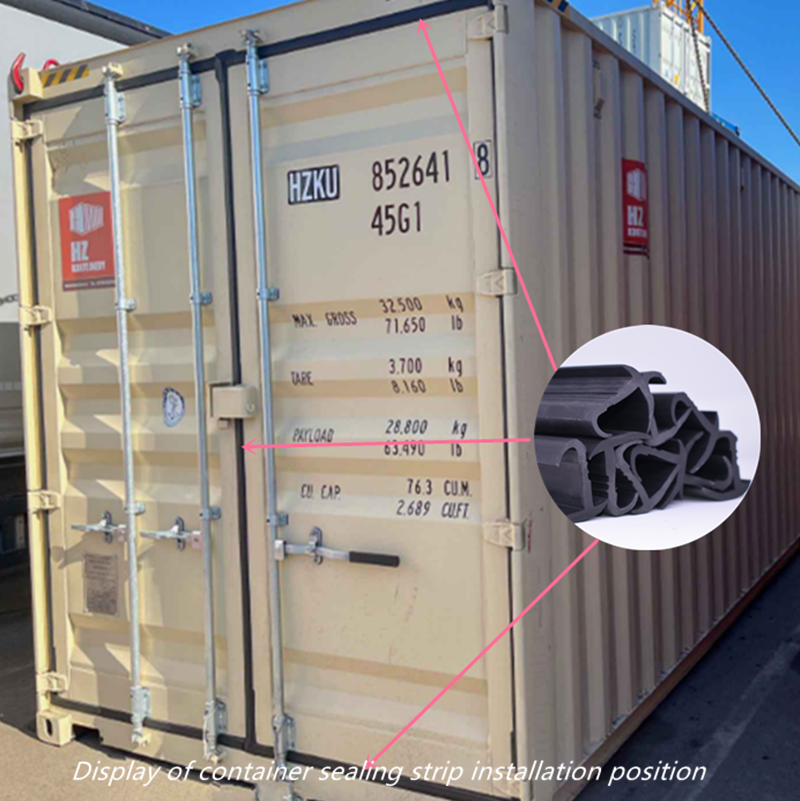 Juntas de puertas de contenedores y frigoríficos