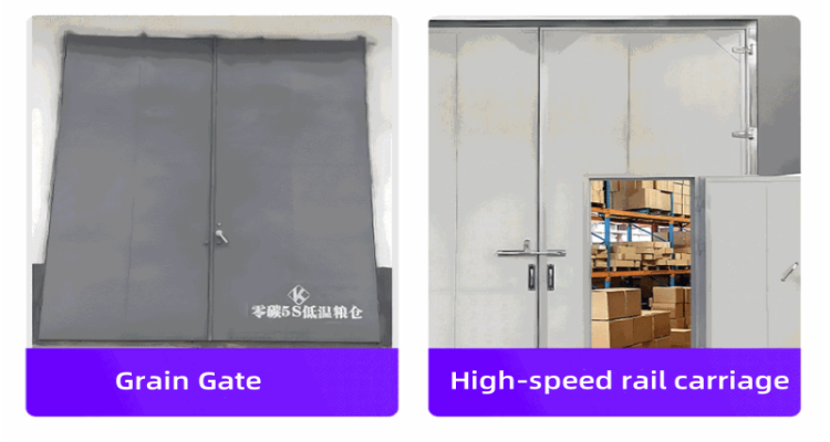 Juntas de puertas de contenedores y frigoríficos