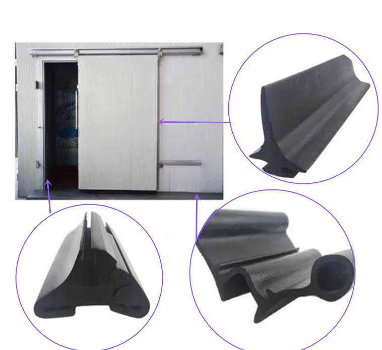 Juntas para cámaras frigoríficas y puertas de garaje