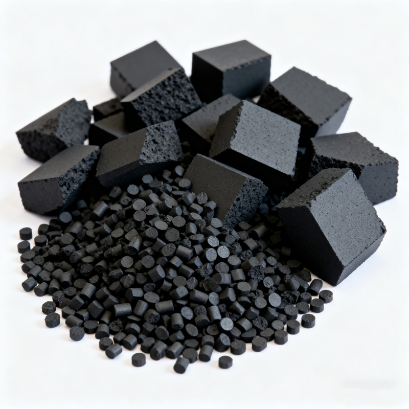 Materiales compuestos de caucho y plástico