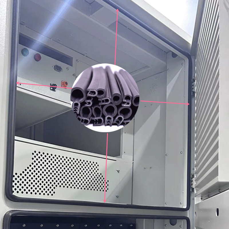 Tira de sellado para puerta de gabinete de electrodomésticos