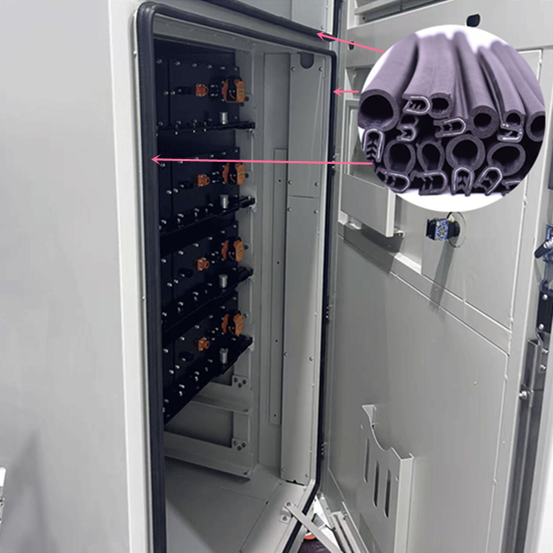 Tira de sellado para puerta de gabinete de electrodomésticos