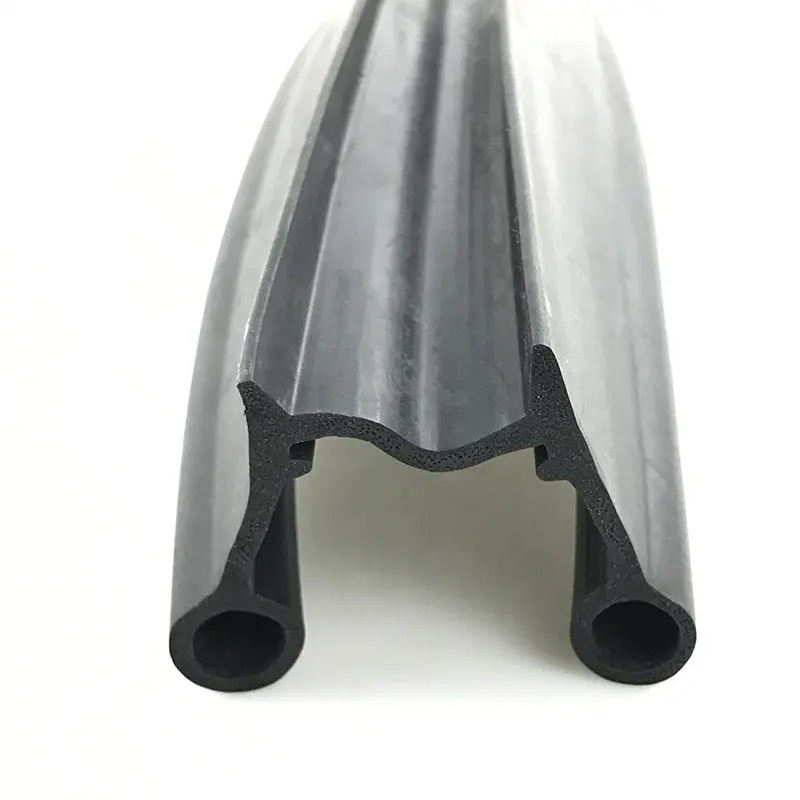 Tira de sellado para puertas de almacenamiento en frío resistente a la intemperie
