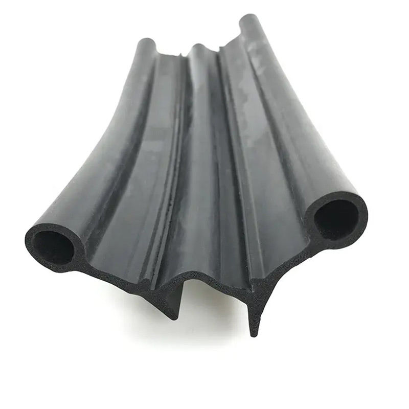 Tira de sellado para puertas de almacenamiento en frío resistente a la intemperie