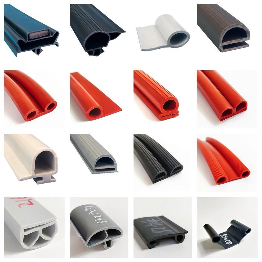 Tira de sellado para puertas de almacenamiento en frío resistente a la intemperie