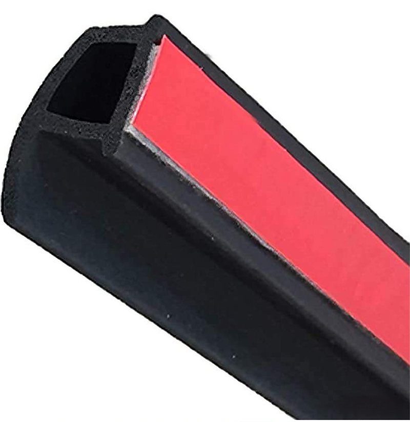 Tira de sellado inferior adhesiva para puertas de coche