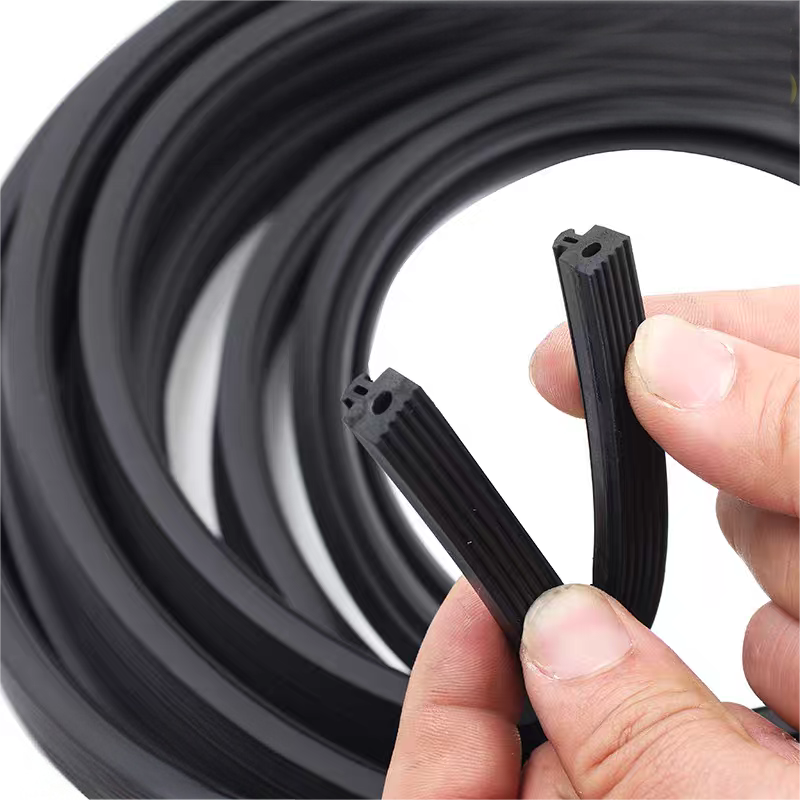 Tiras de sellado para muros cortina de vidrio