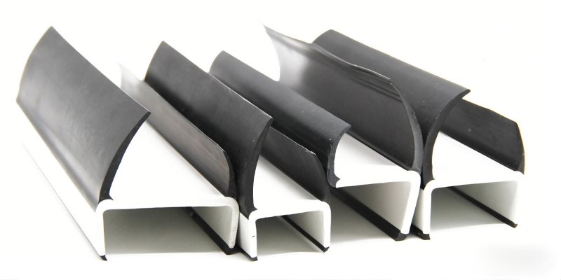 Tira de sellado en forma de H para puertas de contenedores