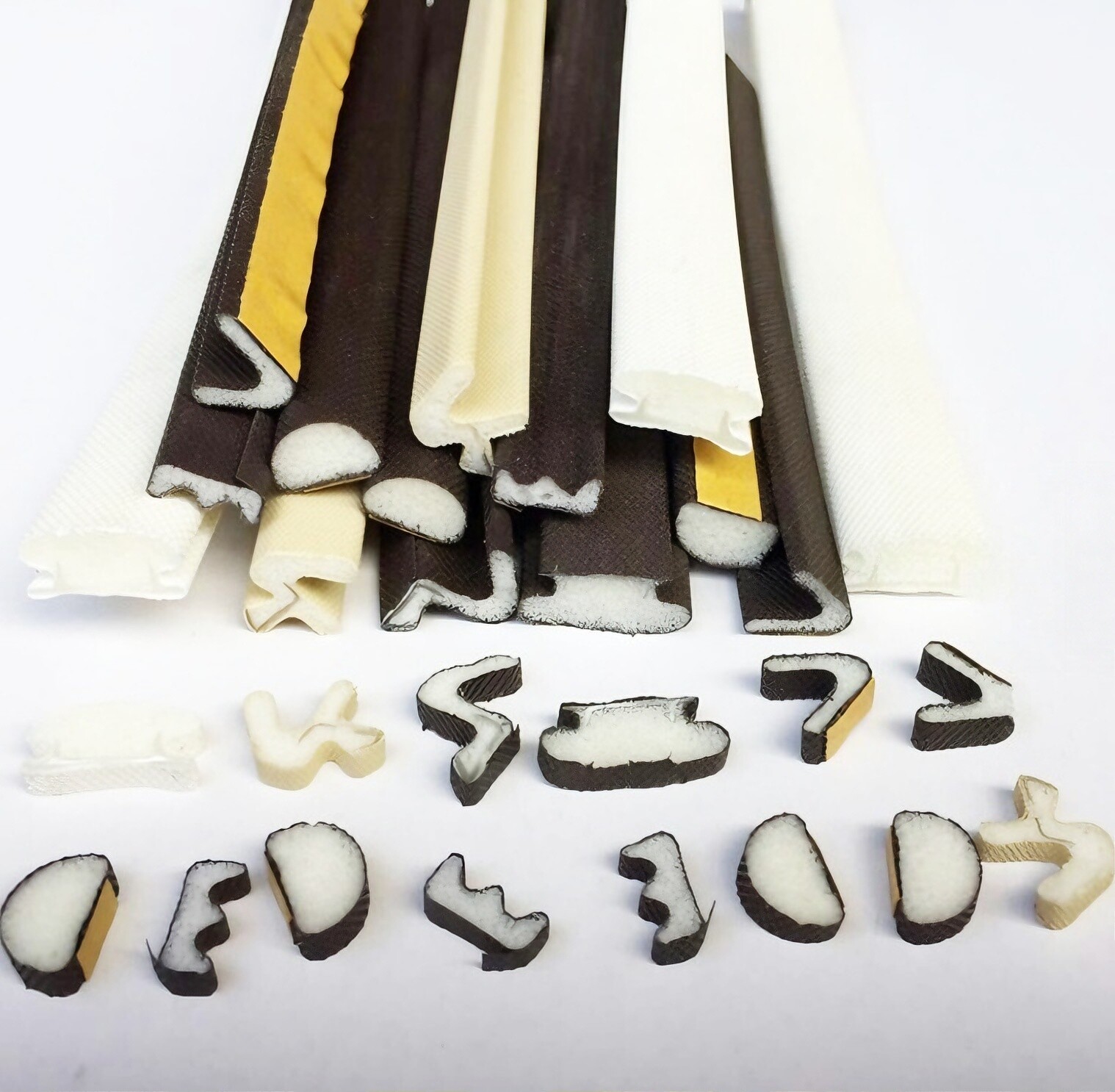 Banda de sellado de espuma recubierta de PU