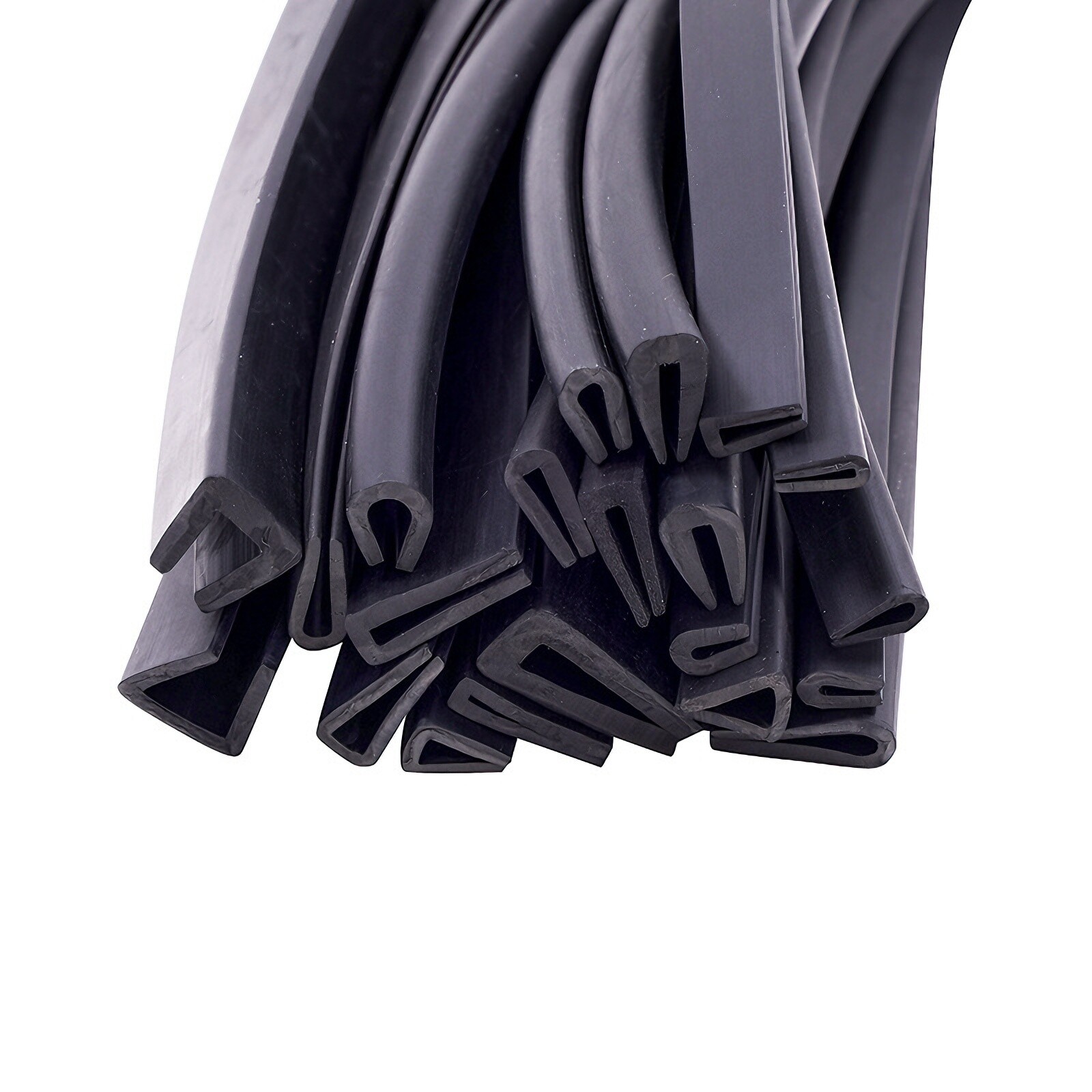 Tira de sellado de vidrio en forma de U