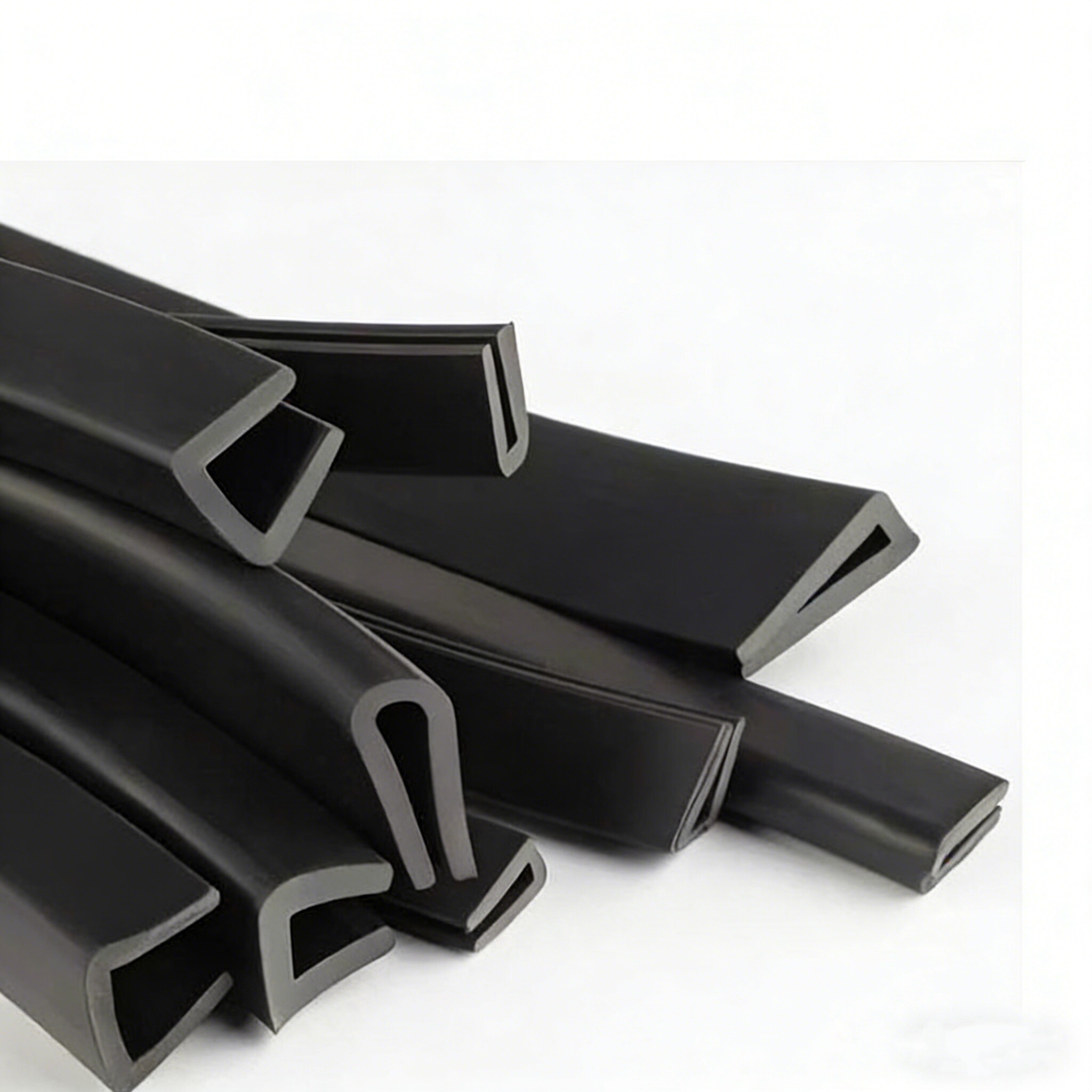 Tira de sellado de vidrio en forma de U